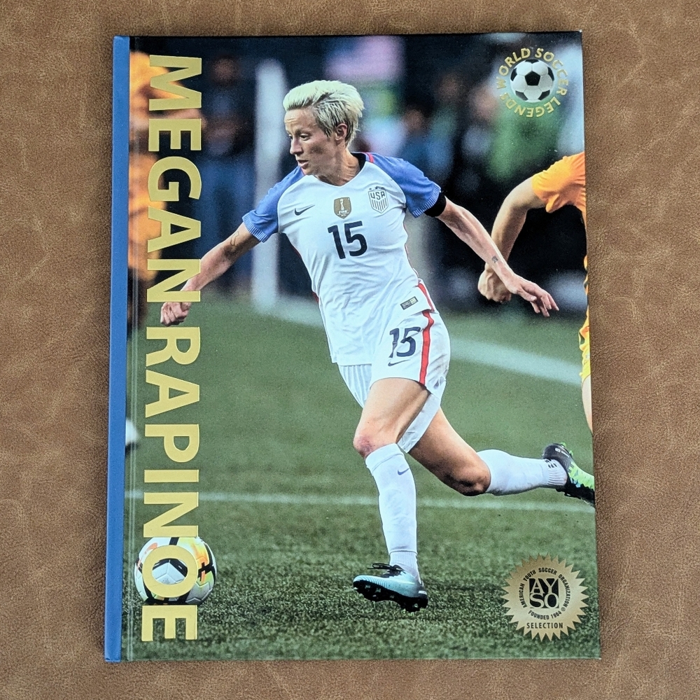 New Hardcover Megan Rapinoe (World Soccer Legends)